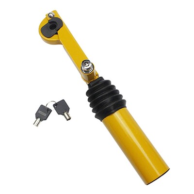 Blocare schimbător frână de mână mașină Antifurt Blocare puternică de securitate pentru camion SUV Blocare remorcă Frână de mână reglabilă Blocare schimbător de viteze