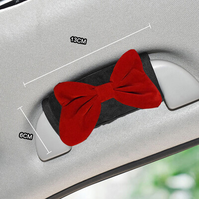 1buc drăguț de desene animate roșu bowknot mașină pernă pentru gât universal pentru scaun auto tetiera suport centură de siguranță accesorii auto pentru femei