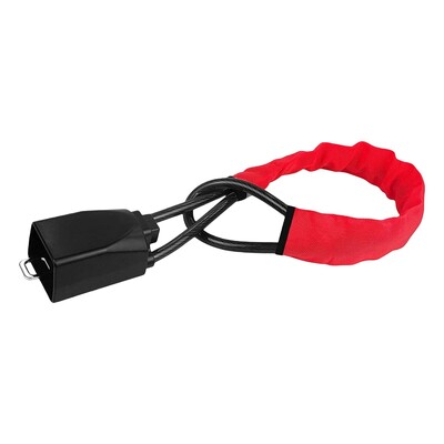 Универсално заключване на волана на колата с катарамите за предпазни колани Здраво заключване за камион SUV Ван RV Предотвратяване на кражба против заключване на устройства