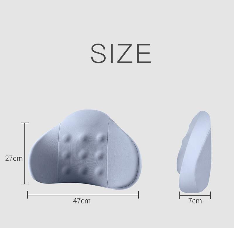 Podrška za donji dio leđa od memorijske pjene za uredsku stolicu Jastuk za potporu struka za donji dio leđa Funkcija masaže