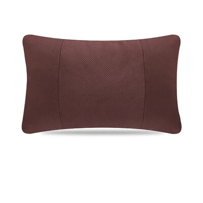 Tetiera mașină Pernă universală pentru gât Orificii respirabile Tetiera din lână Tesătură lombară perforată Accesorii pentru interiorul mașinii