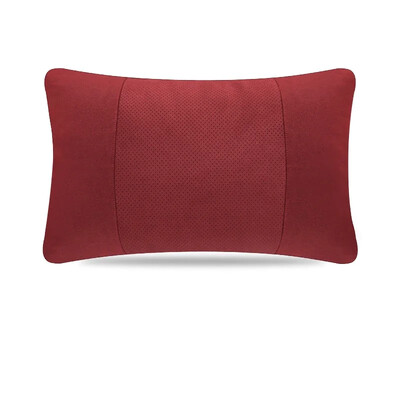 Tetiera mașină Pernă universală pentru gât Orificii respirabile Tetiera din lână Tesătură lombară perforată Accesorii pentru interiorul mașinii