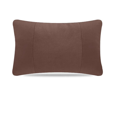 Tetiera mașină Pernă universală pentru gât Orificii respirabile Tetiera din lână Tesătură lombară perforată Accesorii pentru interiorul mașinii