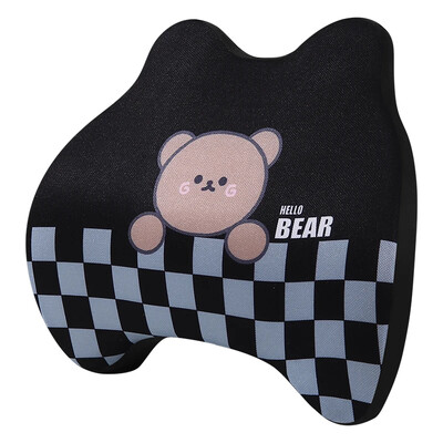 Jastuk za vrat od memorijske pjene vrhunske kvalitete, slatki medo, spori odskok, Znanstveno dizajnirana potpora za vrat i mekana, udobna