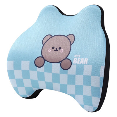 Jastuk za vrat od memorijske pjene vrhunske kvalitete, slatki medo, spori odskok, Znanstveno dizajnirana potpora za vrat i mekana, udobna