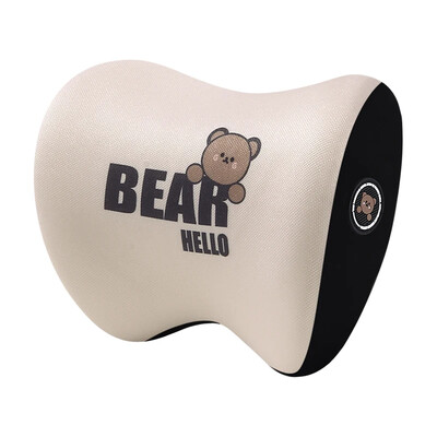 Jastuk za vrat od memorijske pjene vrhunske kvalitete, slatki medo, spori odskok, Znanstveno dizajnirana potpora za vrat i mekana, udobna