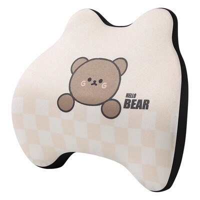 Jastuk za vrat od memorijske pjene vrhunske kvalitete, slatki medo, spori odskok, Znanstveno dizajnirana potpora za vrat i mekana, udobna