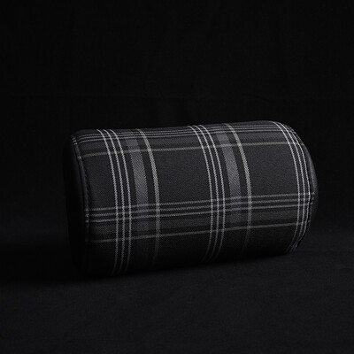 Scaun auto Suportă pernă pentru tetieră Accesorii interioare cu VW MK7 GTD GTE GTI Portocaliu din țesătură tartan Accesorii pentru stil auto