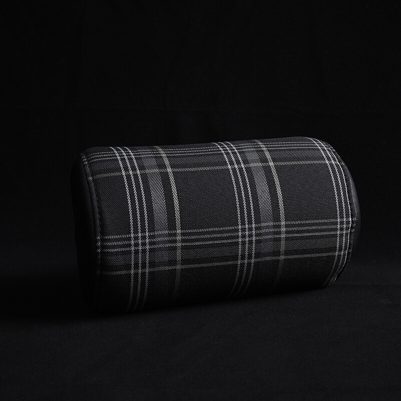 Scaun auto Suportă pernă pentru tetieră Accesorii interioare cu VW MK7 GTD GTE GTI Portocaliu din țesătură tartan Accesorii pentru stil auto