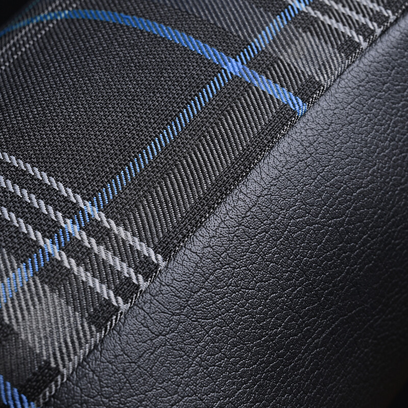 Scaun auto Suportă pernă pentru tetieră Accesorii interioare cu VW MK7 GTD GTE GTI Portocaliu din țesătură tartan Accesorii pentru stil auto