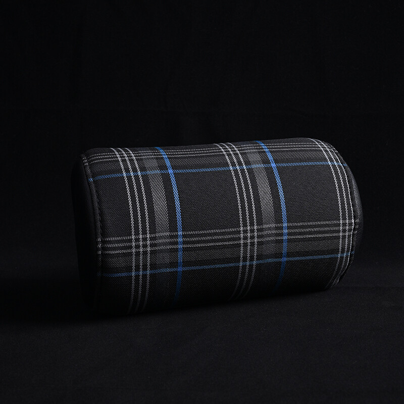 Scaun auto Suportă pernă pentru tetieră Accesorii interioare cu VW MK7 GTD GTE GTI Portocaliu din țesătură tartan Accesorii pentru stil auto