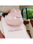 1 bucată tetiera mașină pernă pentru gât card gras iepure gras mașină pernă confortabilă pentru tetiera patru anotimpuri universală