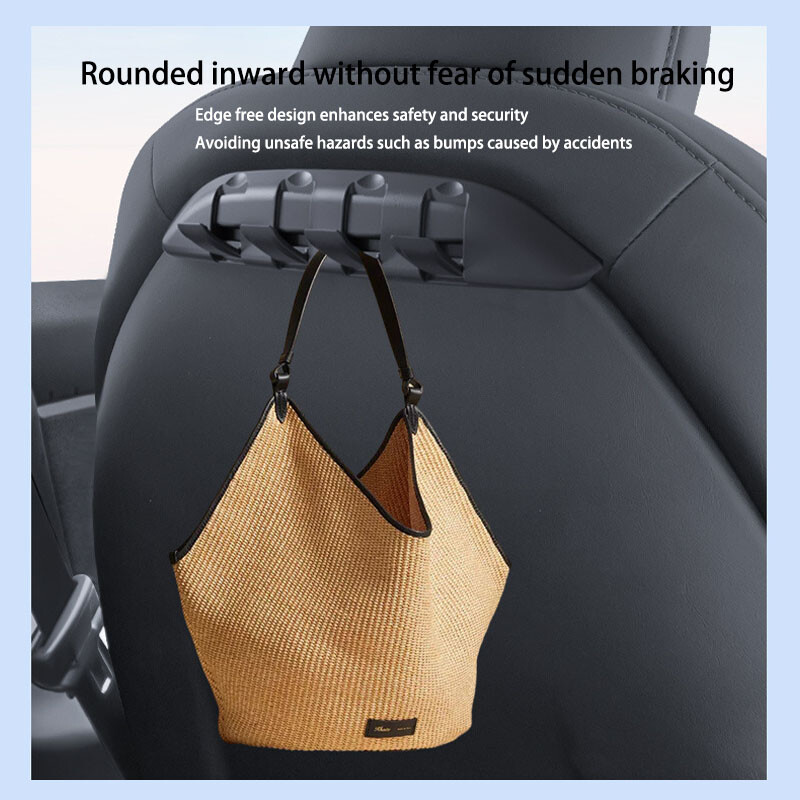 Za Tesla Model 3 /Y Naslon sjedala skrivena kuka Vješalica za prednje sjedalo ABS Stalak za pohranu Novi Model3 Highland Dodaci za automobile