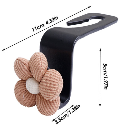 Višenamjenske kuke za automobile Malo cvijeće Naslon sjedala Torbe za pohranu Čaše za vodu Kuke za torbe za ključeve Dodaci za organiziranje automobila