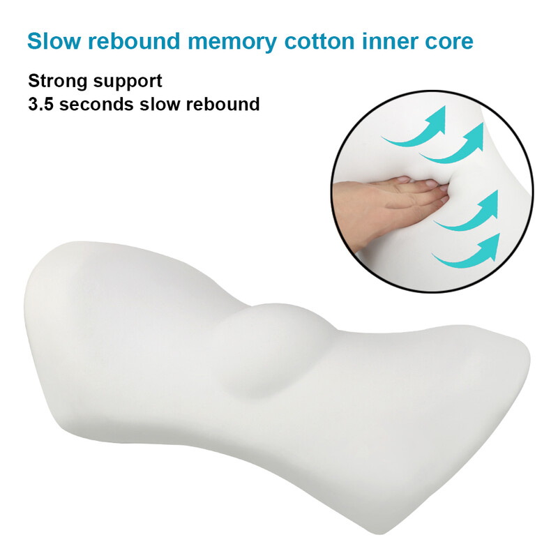 Accesorii interioare Pernă pentru mașină Pernă de sprijin lombar Pernă din spumă cu memorie Pernă pentru spate jos scaun auto Pernă pentru talie Pat Pernă de dormit