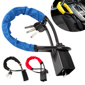 Univerzalna brava za automobilski upravljač s kopčama sigurnosnih pojaseva protiv blokade uređaja Rotirajuća brava za upravljač povećava sigurnost automobila