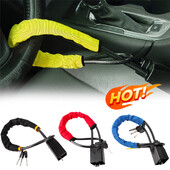 Universaalne auto roolilukk koos turvavöö pandlaga Tugev lukk Vargusevastane lukustus veoauto maasturi kaubiku jaoks