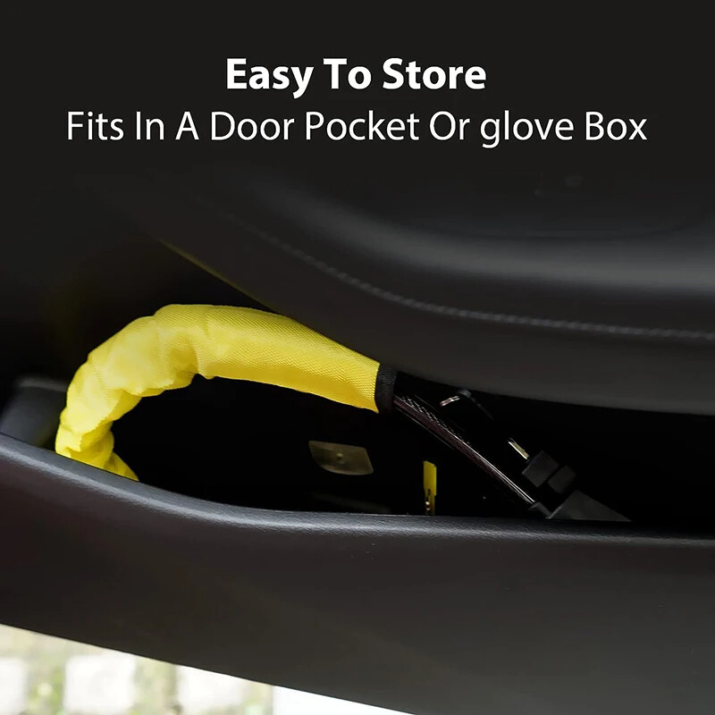 Universalus automobilio vairo užraktas su saugos diržų sagtimis Tvirtas užraktas, apsaugantis nuo vagystės, užraktas sunkvežimių visureigiams mikroautobusams