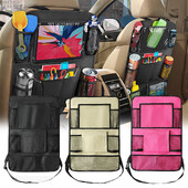 Organizator pentru scaunul din spate al mașinii Geantă de depozitare pentru scaunul din spate auto cu suport pentru tabletă cu ecran tactil pentru copii Husă de protecție universală pentru călătorie