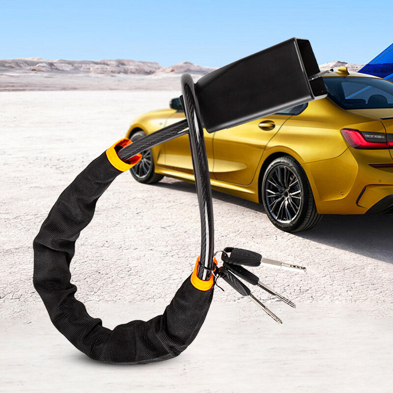 Automobilio vairo užraktas saugos diržų sagtys Tvirtas užraktas Apsauga nuo vagysčių Sunkios apkrovos apsauga nuo vagysčių sunkvežimių visureigių furgonų RV