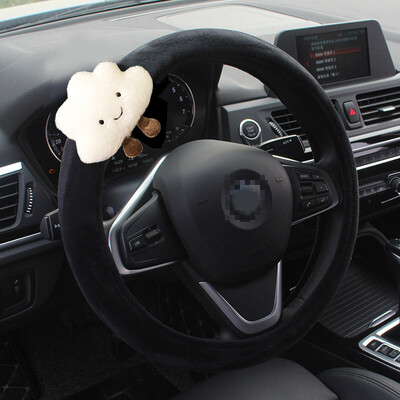 Slatki crtići u obliku oblaka Dodaci za unutrašnjost automobila Mekani plišani automobilski jastuk za vrat Naslon za glavu vozila Jastuk za sjedalo u obliku kosti