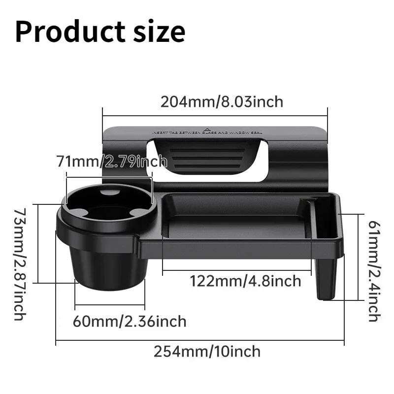 1 buc. Cutie organizatoare multifuncțională pentru mașină cu suport pentru pahare Suport pentru băuturi, ușă laterală, fereastră, fantă pentru telefon, suport de depozitare agățat pentru vehicul