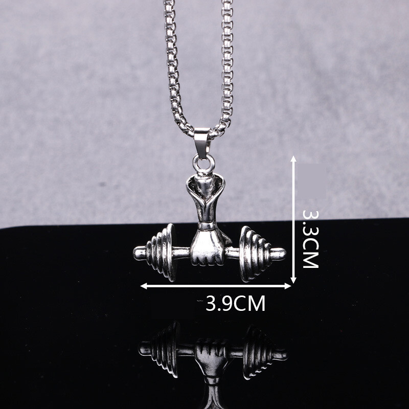 Nauja madinga asmenybė Gatvės hiphopo madingi karoliai Paprasti retro megztinio grandinėlės karoliai Hiphopo papuošalų aksesuarai vyrams ir moterims