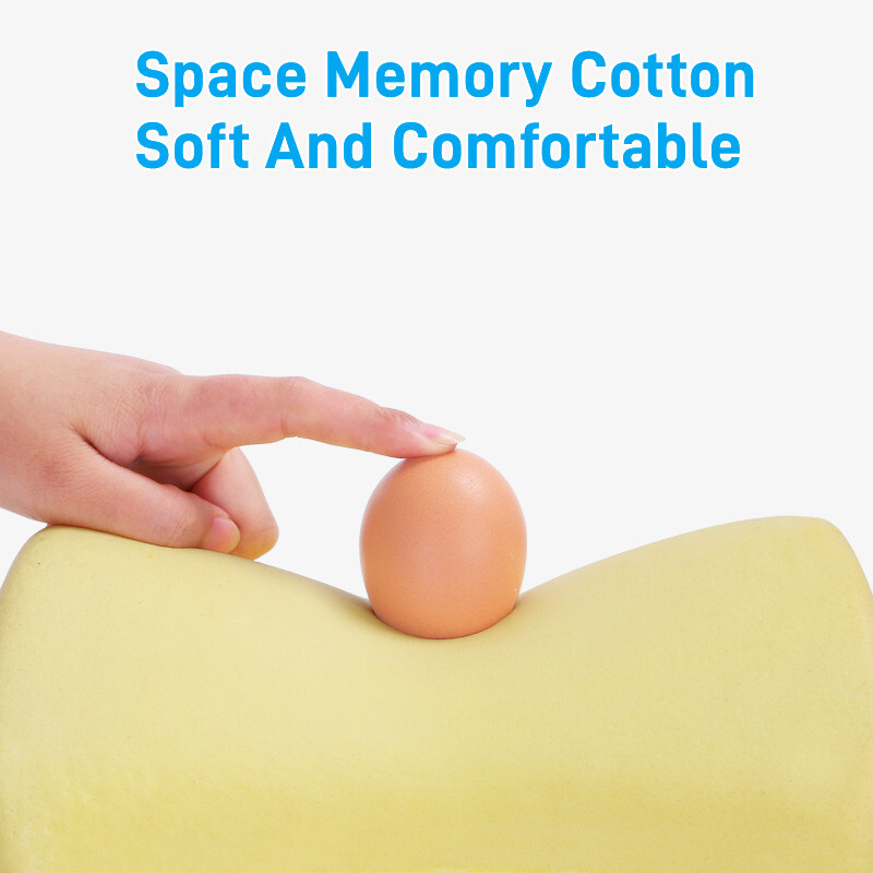 Automašīnas kakla galvas balsta spilvena spilvens Auto sēdekļa galvas balsts kakla aizsargs automašīnām sēdekļa kakla balsts 3D atmiņa kokvilna