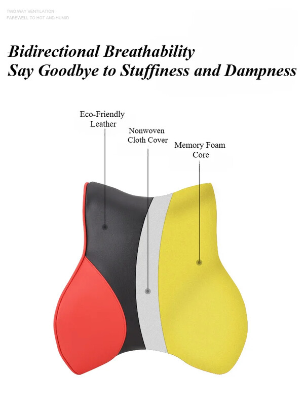 Pentru decorațiuni interioare Toyota Highlander pernă specială pentru gât suport lombar tetiera auto din bumbac cu memorie