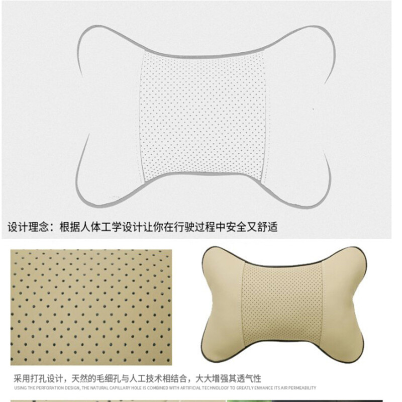 2 komada univerzalnih auto jastuka za vrat za Toyota Avensis RAV4 Auris Honda Civic Accord Fit CRV Nissan Qashqai J11 Juke X-Trail Almera