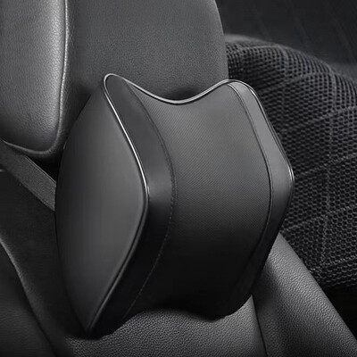 Pernă pentru tetiera pentru gât pentru mașină Pernă de sprijin pentru cap Perna de sprijin pentru cap pentru mașină, spumă cu memorie, respirabilă, protecție lent pentru rebound, pernă lombară pentru mașină, universală