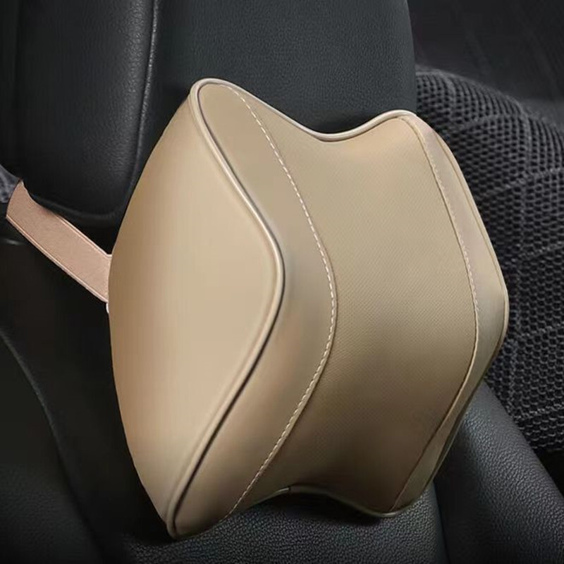 Pernă pentru tetiera pentru gât pentru mașină Pernă de sprijin pentru cap Perna de sprijin pentru cap pentru mașină, spumă cu memorie, respirabilă, protecție lent pentru rebound, pernă lombară pentru mașină, universală