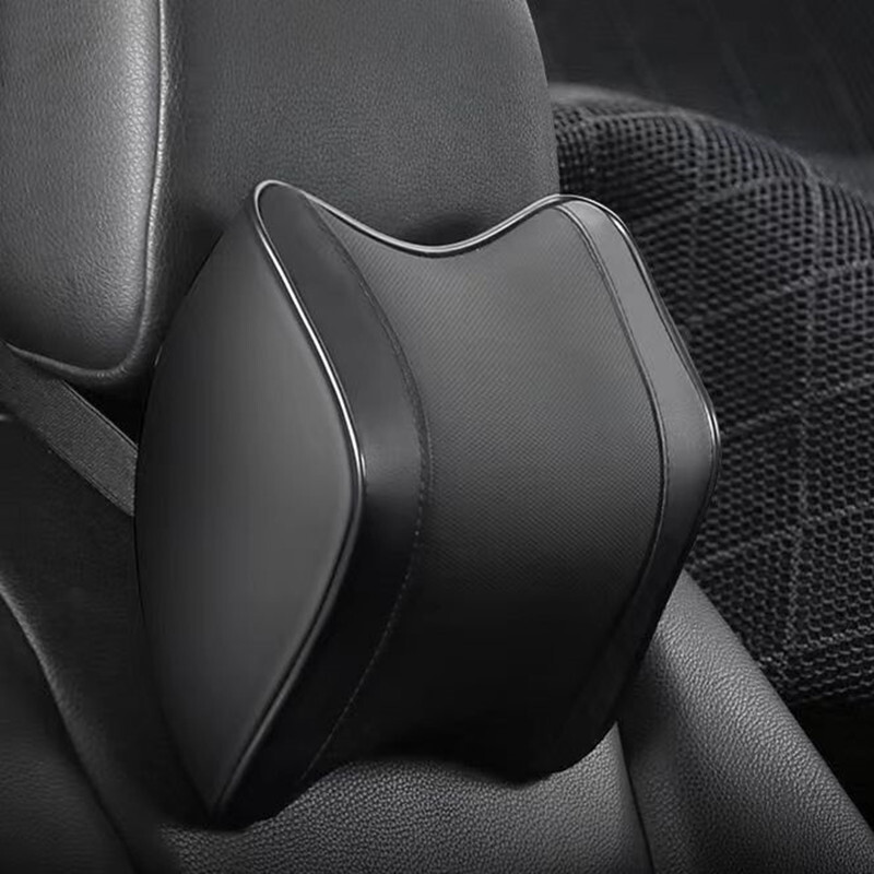 Pernă pentru tetiera pentru gât pentru mașină Pernă de sprijin pentru cap Perna de sprijin pentru cap pentru mașină, spumă cu memorie, respirabilă, protecție lent pentru rebound, pernă lombară pentru mașină, universală