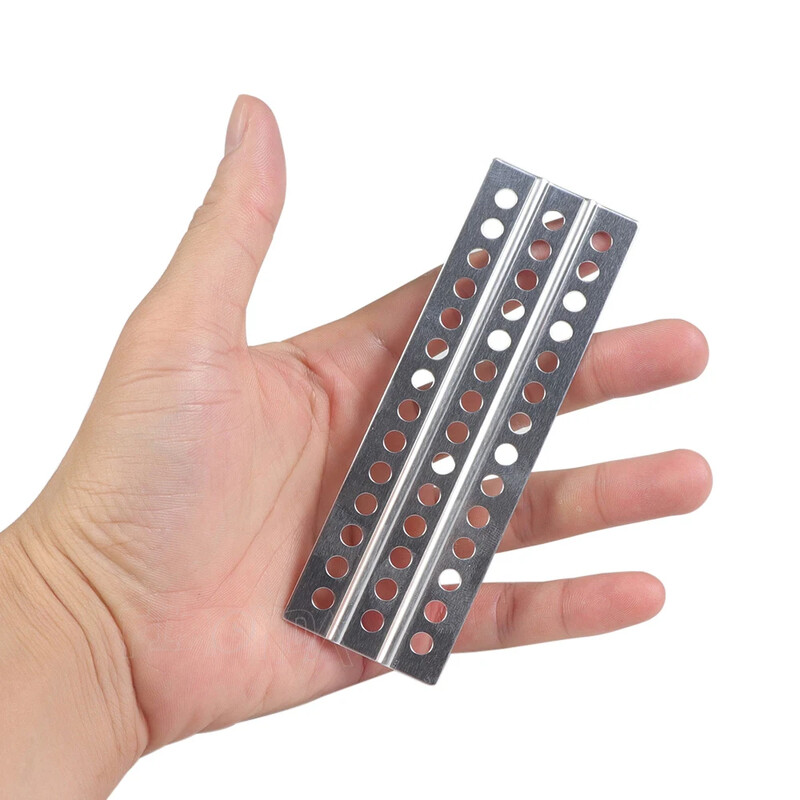 2vnt 120*38mm metalinių smėlio kopėčių atkūrimo lenta, skirta 1/10 RC automobiliniam vikšriniui TRX4 TRX6 SCX10 D90 TF2 CC01 LC80 YK6101 HB ZP1002 ZP1001