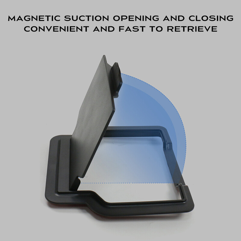 Pentru Tesla Model 3 Highland 2024 Cotieră Cutie de depozitare magnetică ascunsă Accesorii pentru interiorul mașinii ABS Gadget-uri Carcasă organizatoare