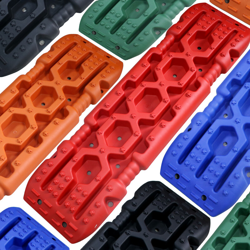 Izuzetno otporan PP visoke čvrstoće 105 cm Dodaci za terenske automobile Daske za vuču Oporavak tračnica 4x4 Alat za spašavanje u hitnim slučajevima Snijeg Pjesak Blato