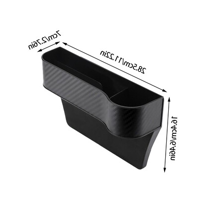 Kutija za organizatore za popunjavanje otvora u autosjedalici Držač za pohranu na prednjem sjedalu automobila ABS Kutija za organizatore s prorezima za auto sjedalo Univerzalna unutrašnjost automobila