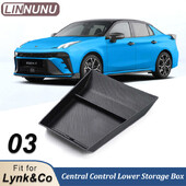 LINNUNU se potrivește pentru Lynk&Co 03 Lingke mașină control central cutie de depozitare inferioară organizator de control central accesorii auto