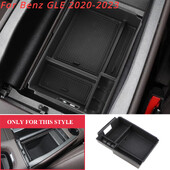 Cutie de depozitare cotieră centrală pentru Mercedes Benz GLE Class W167 V167 350 450 400d 2020 2021 2022 2023 Tavă organizator articole diverse Acc.