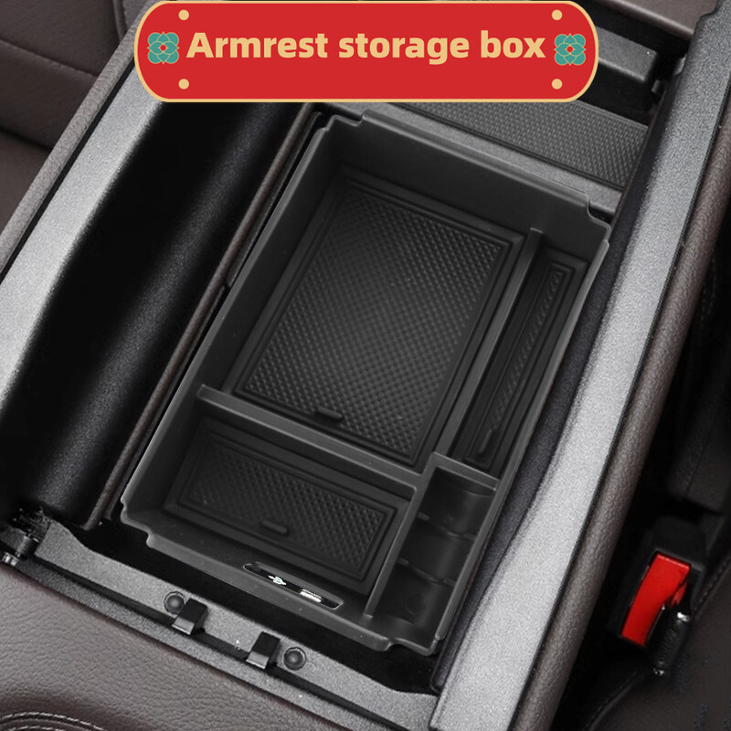 Cutie de depozitare cotieră centrală pentru Mercedes Benz GLE Class W167 V167 350 450 400d 2020 2021 2022 2023 Tavă organizator articole diverse Acc.