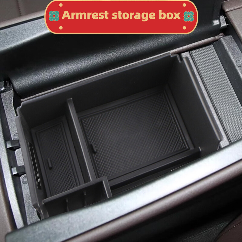 Cutie de depozitare cotieră centrală pentru Mercedes Benz GLE Class W167 V167 350 450 400d 2020 2021 2022 2023 Tavă organizator articole diverse Acc.