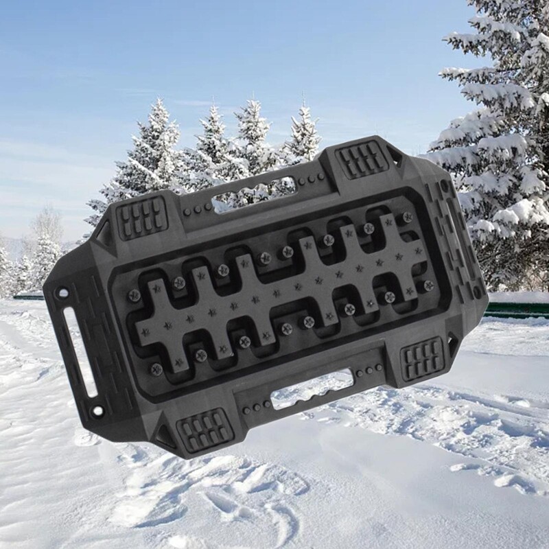 Plăci de tracțiune pentru recuperarea mașinii Mini placă scurtă pentru teren moale Placă stabilă