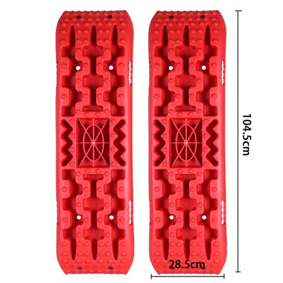 Super-Tough de înaltă rezistență PP 104cm Accesorii pentru mașină off-road Plăci de tracțiune Recuperare șine 4x4 Instrument de salvare de urgență Zăpadă Nisip Noroi