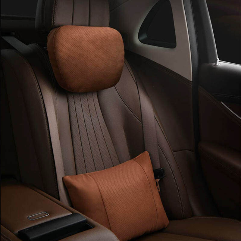 Scaun de susținere a gâtului pentru tetieră pentru mașină de calitate superioară / Design Maybach Clasa S, moale, universală, reglabilă, pernă pentru gât, pernă pentru talie