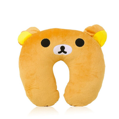 9 culori perne moi de călătorie pentru mașină, în formă de U, pernă de protecție a gâtului de somn, pernă de birou, drăguț minunat pentru copii/adulți