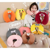 Jastuk za putovanje Životinjska potpora za vrat 28x30 cm Jastuk za vrat od memorijske pjene U-oblika Elastični Jastuk za putovanje Dječji prijenosni