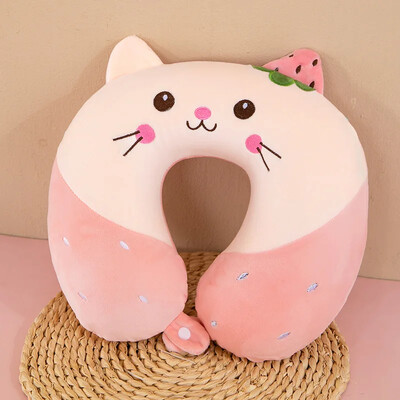 Jastuk za putovanje Životinjska potpora za vrat 28x30 cm Jastuk za vrat od memorijske pjene U-oblika Elastični Jastuk za putovanje Dječji prijenosni