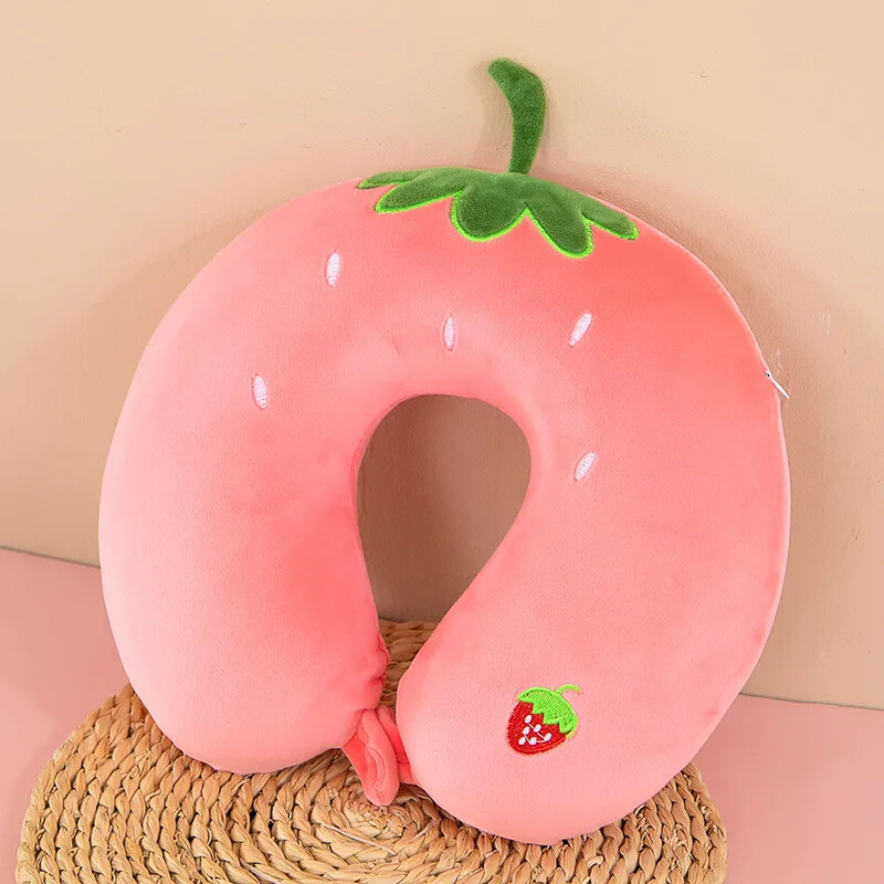 Jastuk za putovanje Životinjska potpora za vrat 28x30 cm Jastuk za vrat od memorijske pjene U-oblika Elastični Jastuk za putovanje Dječji prijenosni