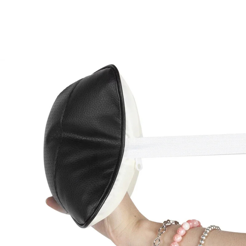 Automobilski jastuci za vrat s obje strane Pu koža Pakiranje od 1 komada Naslon za glavu za ublažavanje bolova u glavi Univerzalni jastuk za automobile ispunjen vlaknima