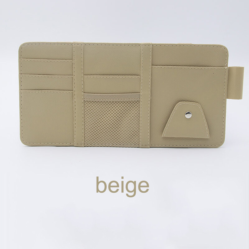 Кола Превозно средство Козирка Съхранение Кожени слънчеви очила Щипка Монтиране на сенник Козирка Билет Държач за очила Преносима щипка Карта Пакет Аксесоари